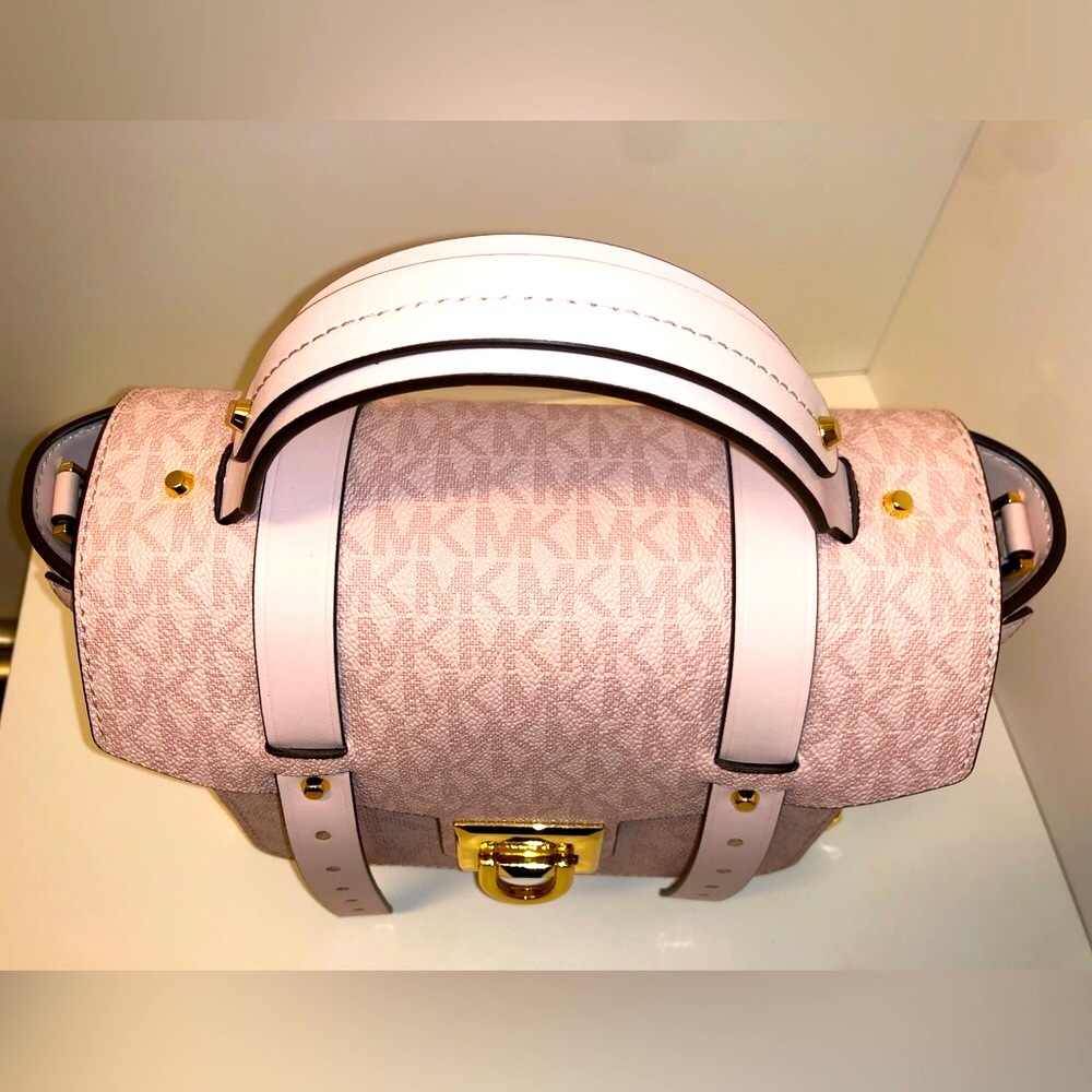 💥Moving to @the_bag_guy💥Michael Kors - Manhattan - DK PWDR BLSH - MD SATCHEL - Picture 7 of 16